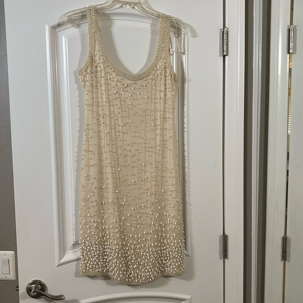 Kathryn Conover Beaded Dress  Size 8